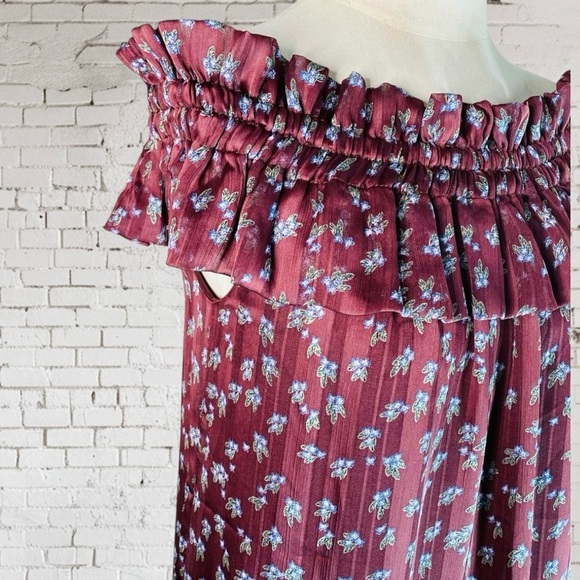 🆕Red Floral Dress - Picture 2 of 5